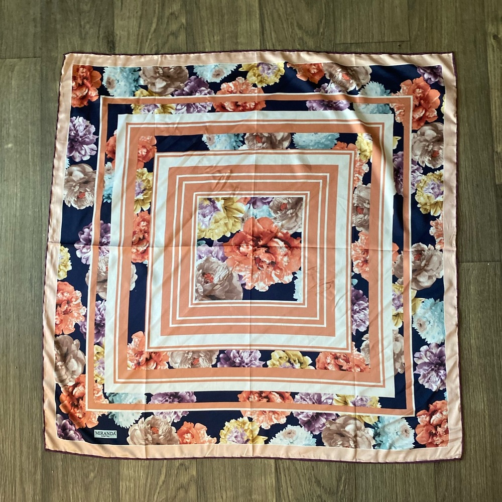 Turkish Cotton Square Scarf